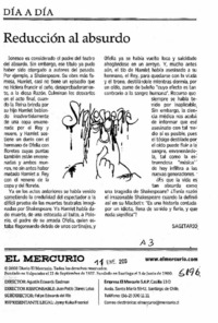 Reducción al absurdo