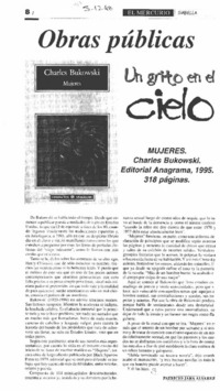 Obras públicas, Un gritoen el cielo