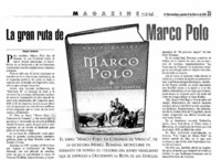 La gran ruta de Marco Polo
