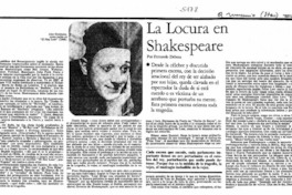 La locura en Shakespeare