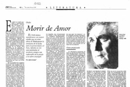 Morir de amor