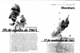 28 de agosto de 1963, 17 de noviembre de 1961 y 16 de septiembre de 1969.