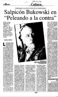 Salpicón Bukowski en "Peliando a la contra"