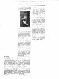 La Felicidad clandestina de leerte, Clarice