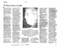 El Perú como novela
