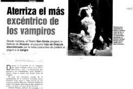 Aterriza el más excéntrico de los vampiros