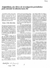 Argentinos, dos libros de investigación periodística para entender la idiosincrasia che