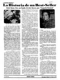 La historia de un Best-Seller (entrevista)