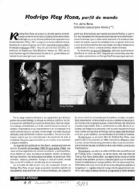 Rodrigo Rey Rosa, perfil de mundo