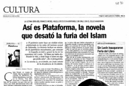Así es plataforma, la que desató la furia del Islam
