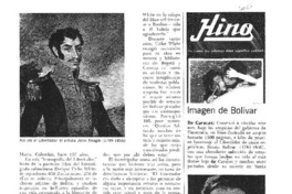 Imagen de Bolívar.