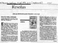 Cómo ser infeliz y disfrutarlo