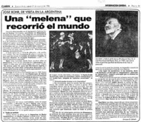 Una "melena" que recorrió el mundo