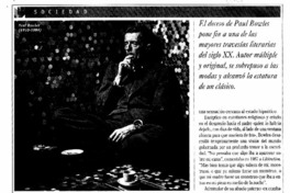 Vivir y morir en Tánger.