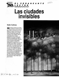Las ciudades invisibles.