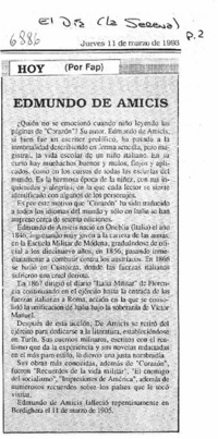 Edmundo de Amicis.