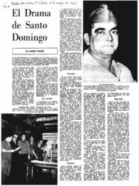El drama de Santo Domingo
