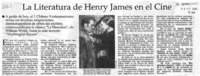 La literatura de Henry James en el cine.