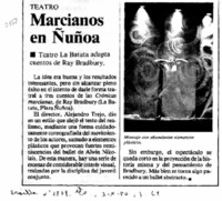 Marcianos en Ñuñoa.