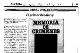 El primer Bradbury