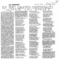 Los tres gauchos orientales