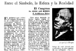 Entre el símbolo, la esfera y la realidad