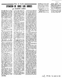 Situacion de Jorge Luis Borges