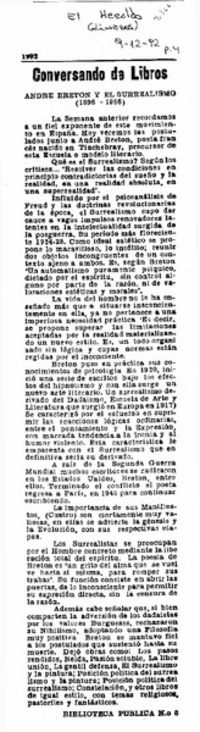 Conversando de libros