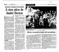 A cien años de André Breton.