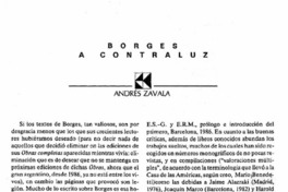 Borges a contraluz