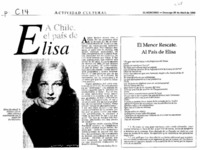 A Chile el país de Elisa