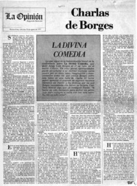 Charlas de Borges