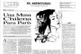 Una musa chilena para París
