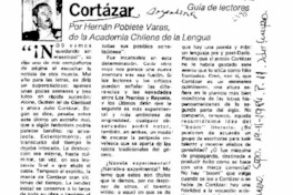 Cortázar.