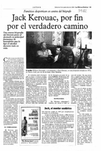 Jack Kerouac, por fin por el verdadero camino.