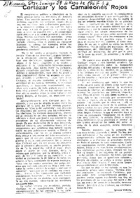 Cortázar y los camaleones rojos