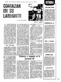 Cortázar en su laberinto