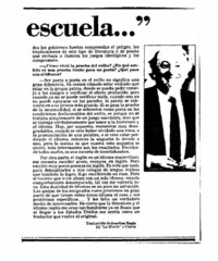 "Escribir es una escuela de incertidumbre"