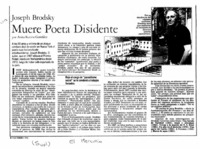 Muere poeta disidente