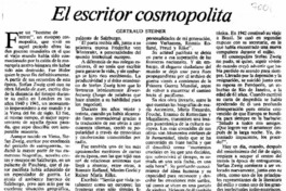 El Escritor cosmopolita