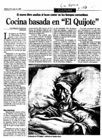 Cocina basada en "El Quijote"