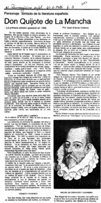 Don Quijote de la Mancha