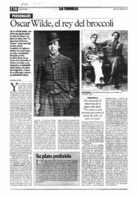 Oscar Wilde, el rey del broccoli