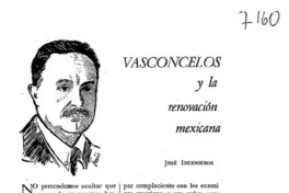 Vasconcelos y la renovación mexicana