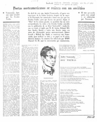 Poetas norteamericanos se reúnen con un siviético.