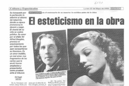 El esteticismo en la obra de Wilde
