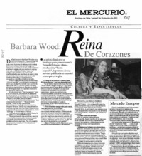 Barbara Wood: Reina de corazones.