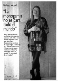 "La monogamia no es para todo el mundo"