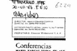 Mario Vargas Llosa en Alemania Federal.