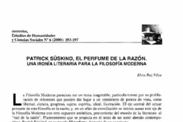 Patrick Süskind, el perfume de la razón